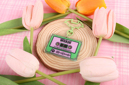 Wicked - Spotify Cassette Tape Keychain
