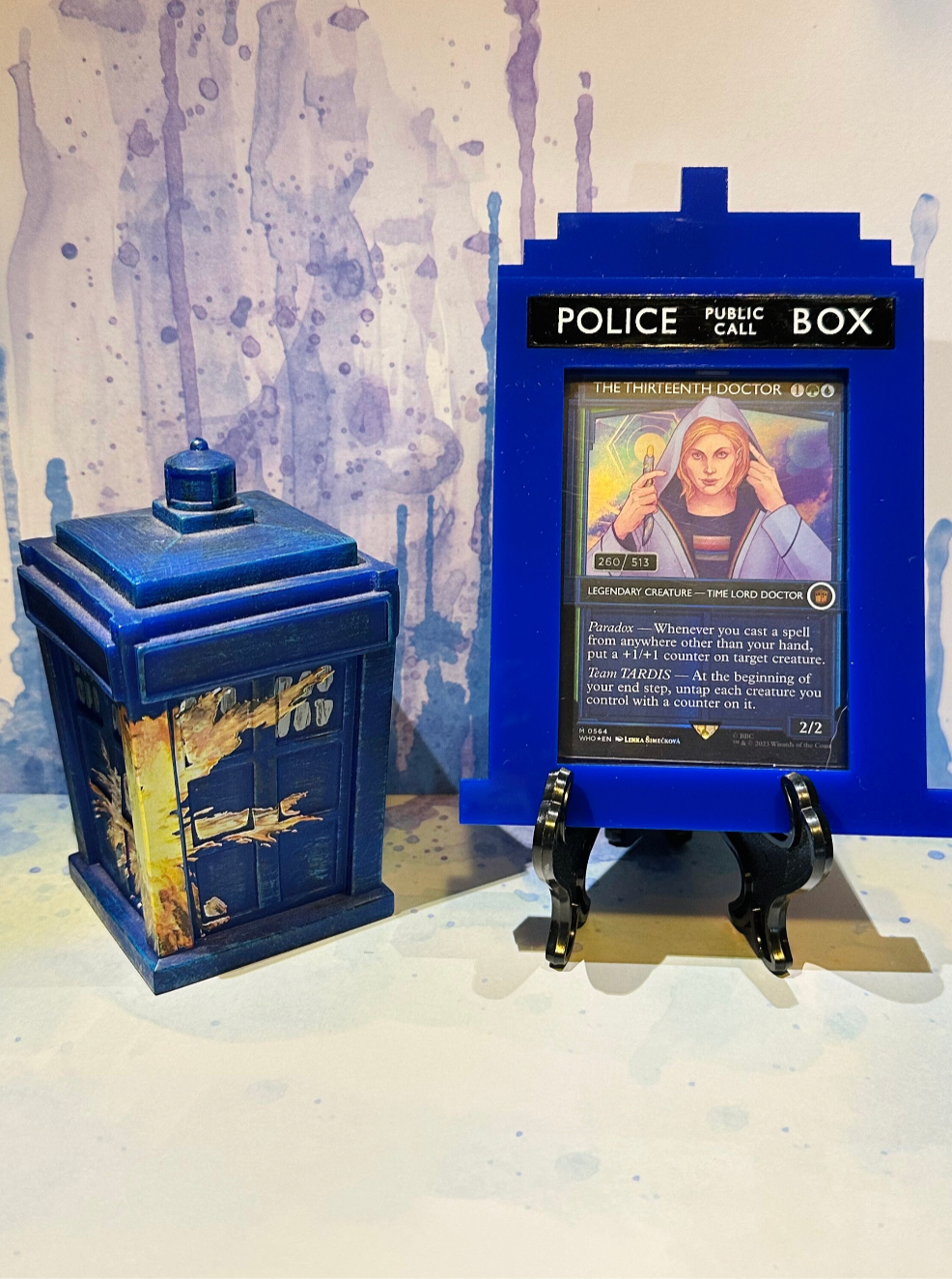 Tardis Card Display