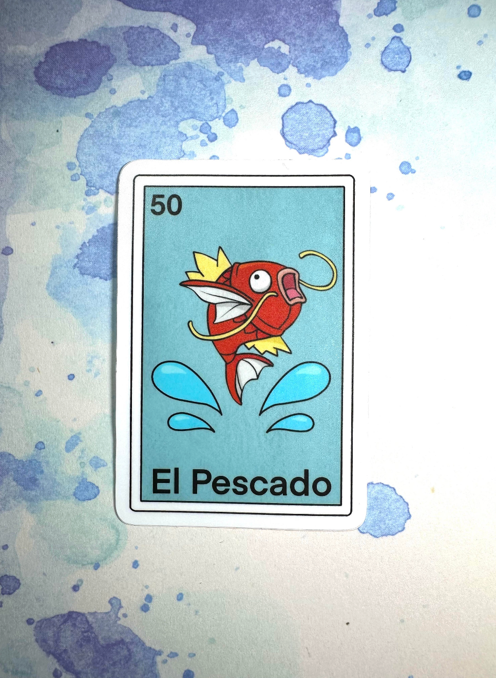 Loteria - El Pescado Sticker