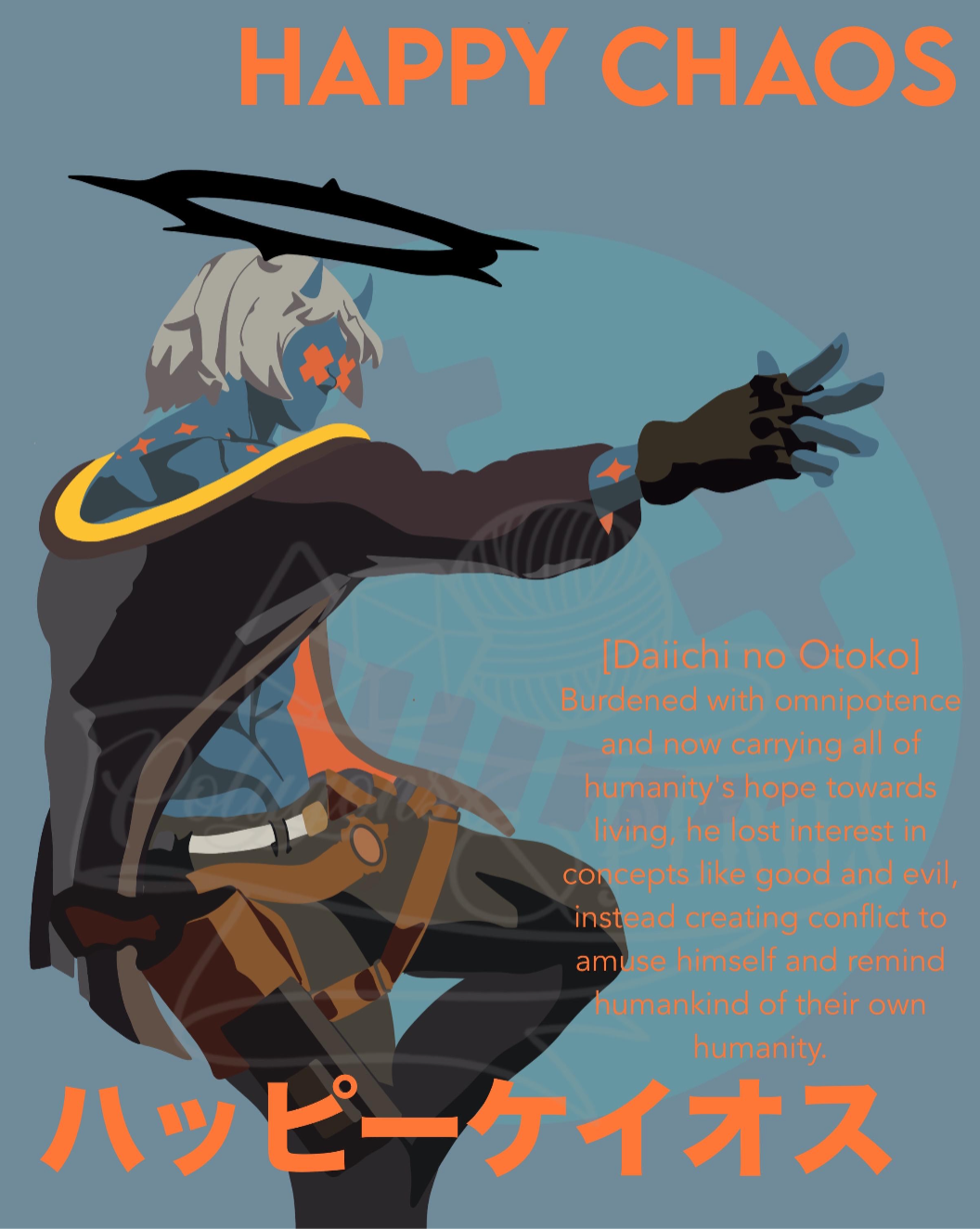 Happy Chaos 8x10 Art Print