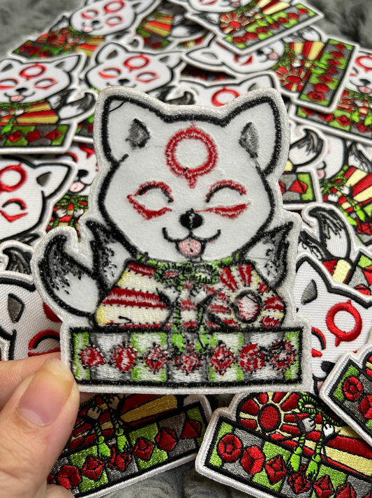 Okami DnD Iron On Patch