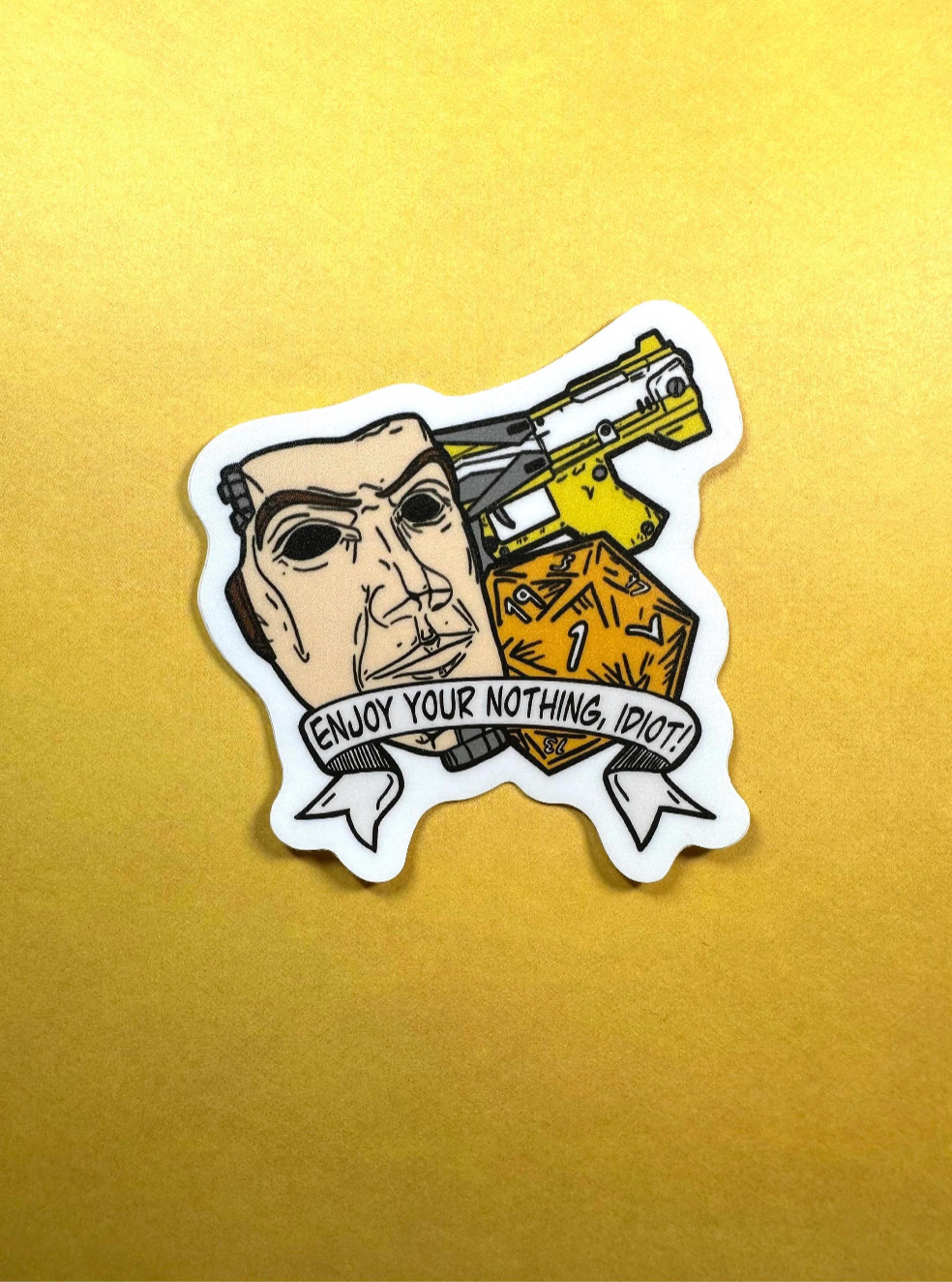 Doppleganger Sticker