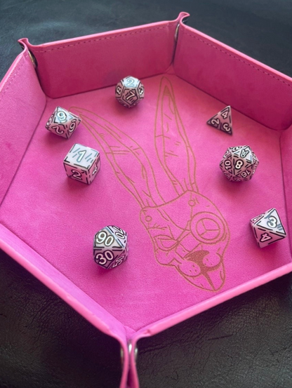 Hexagon DnD Dice Tray