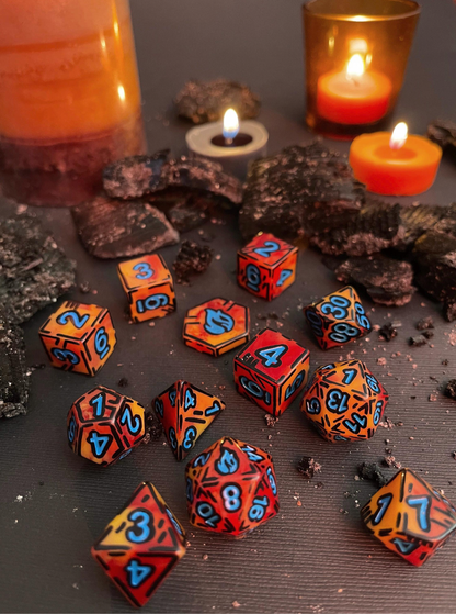 Lilith (12) Resin DnD Dice Set