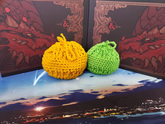 Crochet Dice Bag