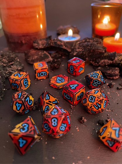 Lilith (12) Resin DnD Dice Set