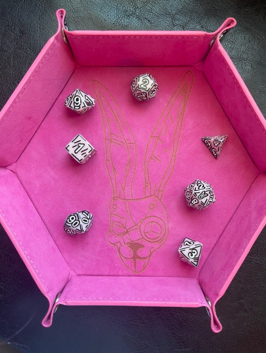 Hexagon DnD Dice Tray