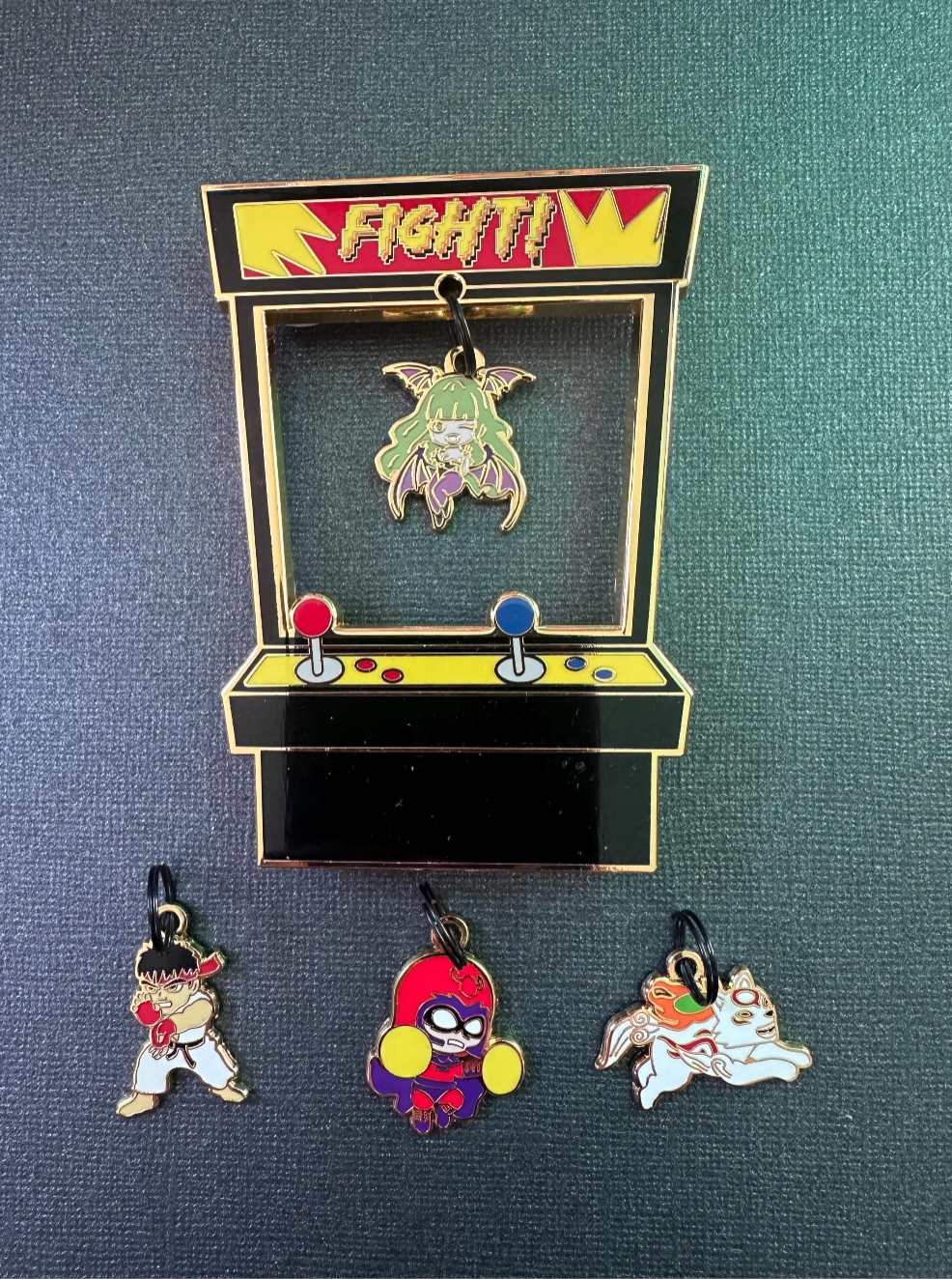 Arcade Cabinet Pin and Charm