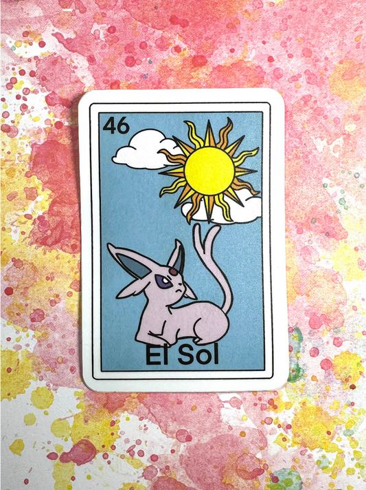 Loteria - El Sol Sticker