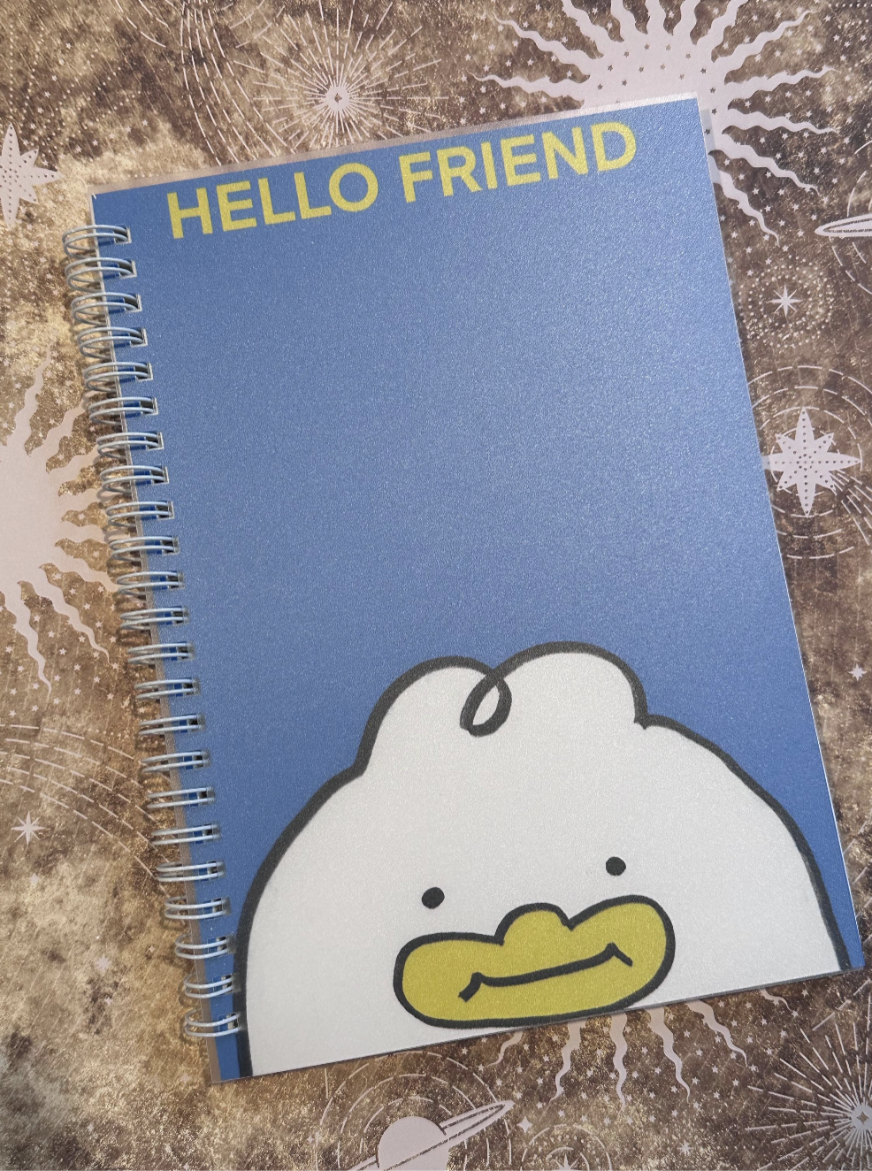 Hello Friend Reusable Sticker Book