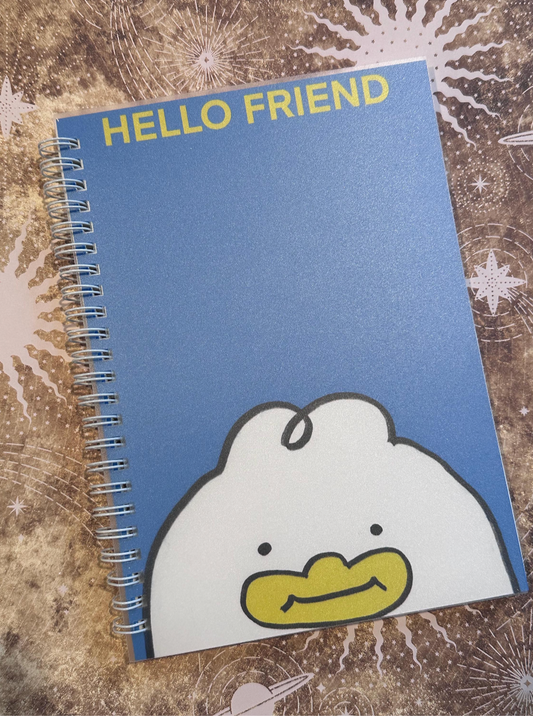 Hello Friend Reusable Sticker Book