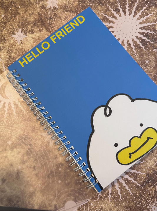 Hello Friend Reusable Sticker Book