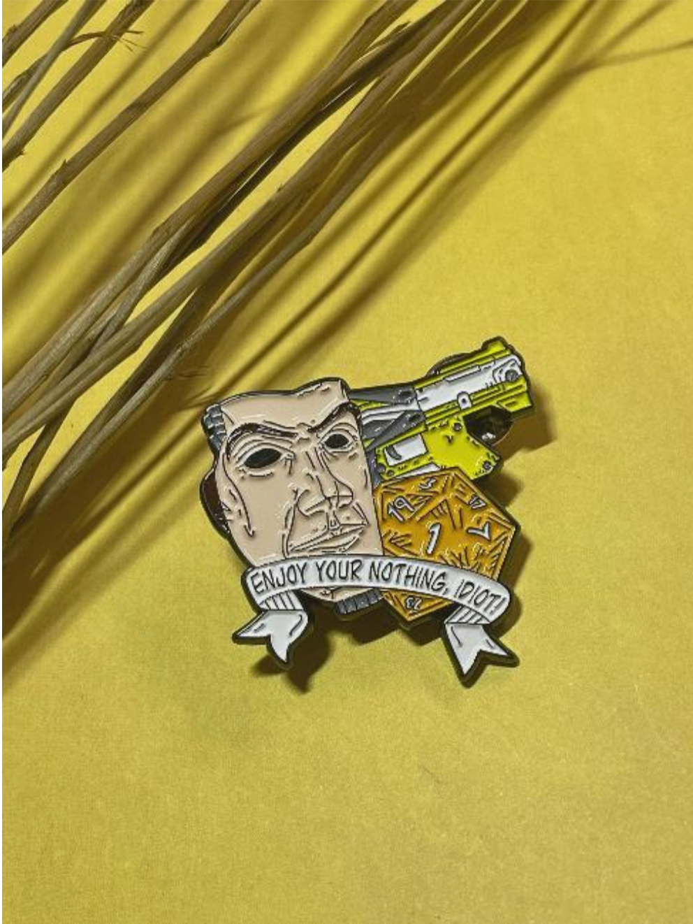 Doppleganger Enamel Pin