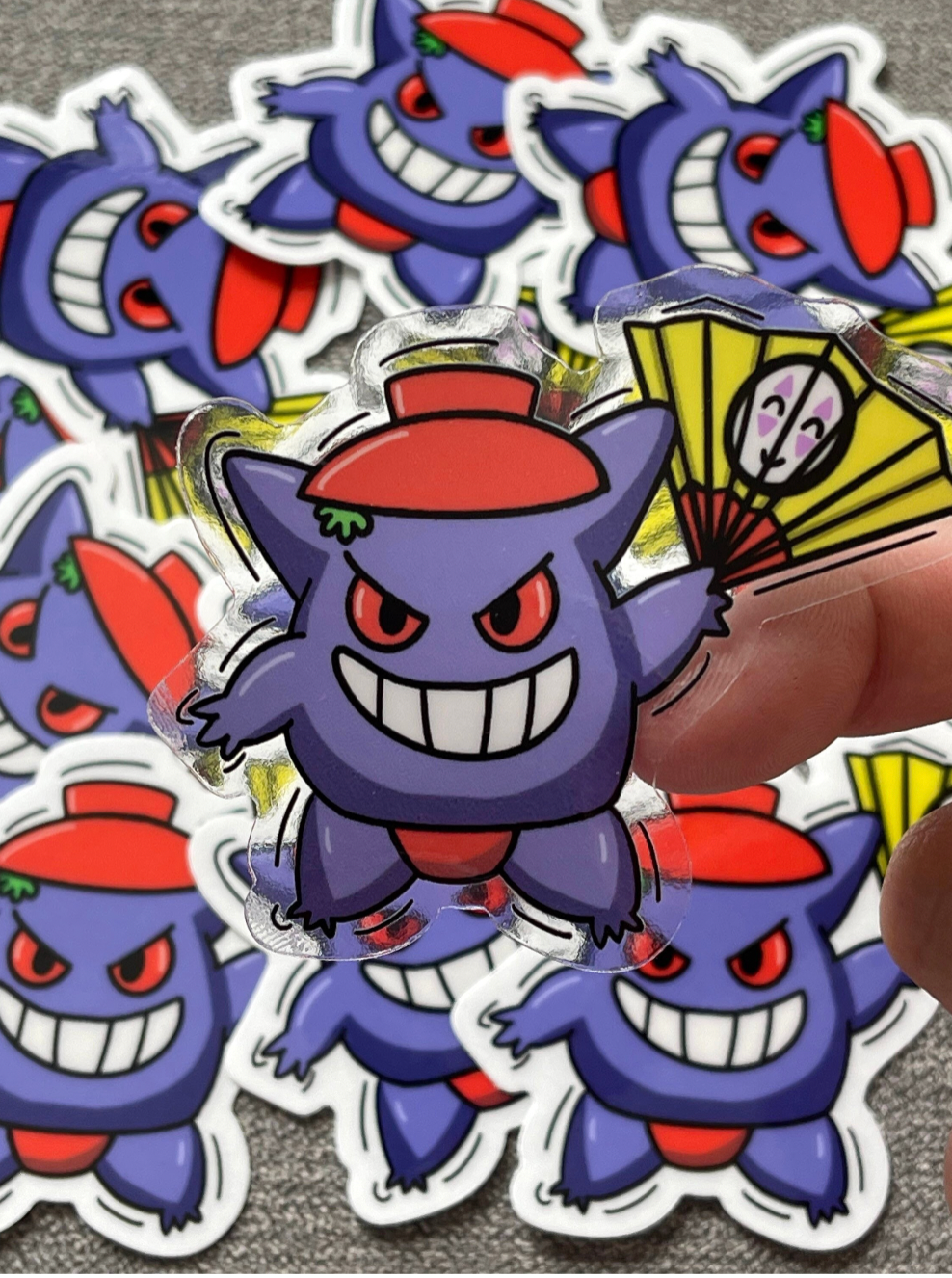The Spooky Spirit Transparent Sticker