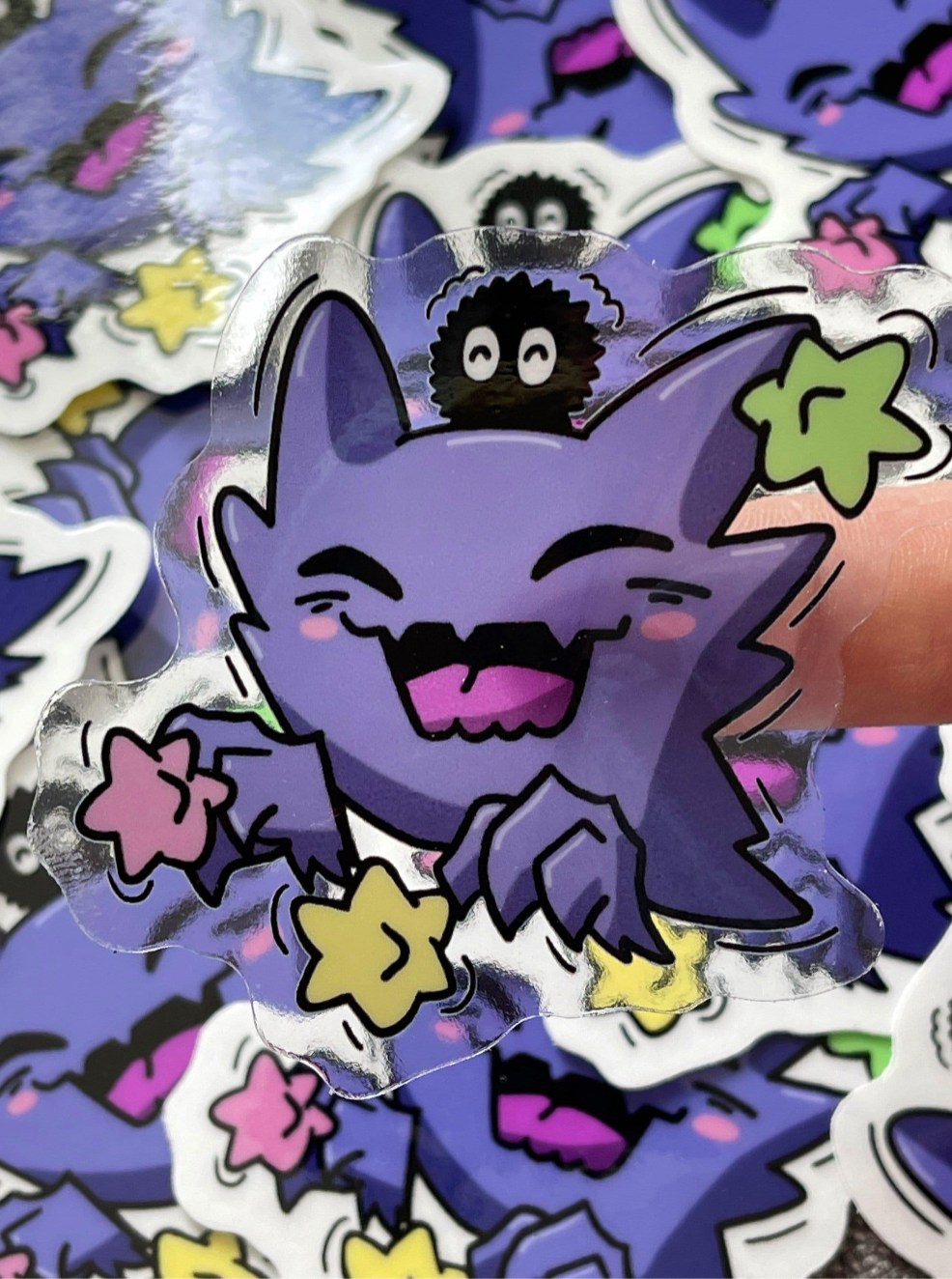 The Soot Spirit Transparent Sticker
