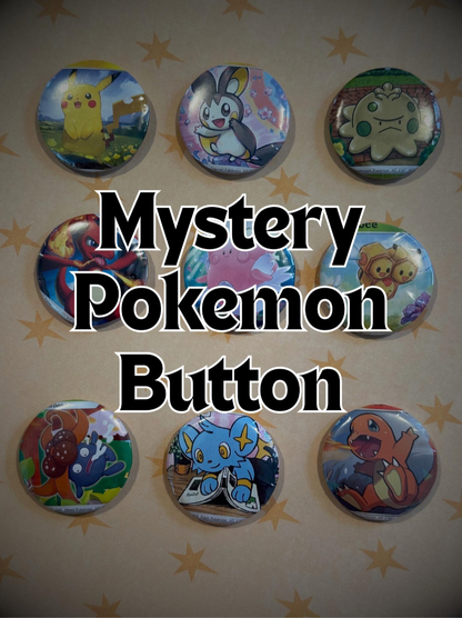 Mystery Pokemon/Lorcana Buttons