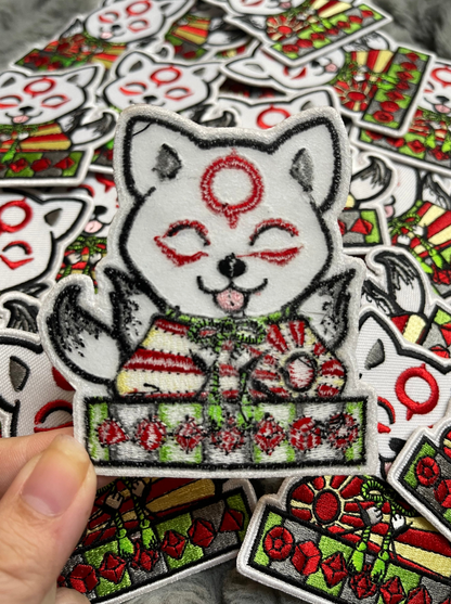 Okami DnD Iron On Patch