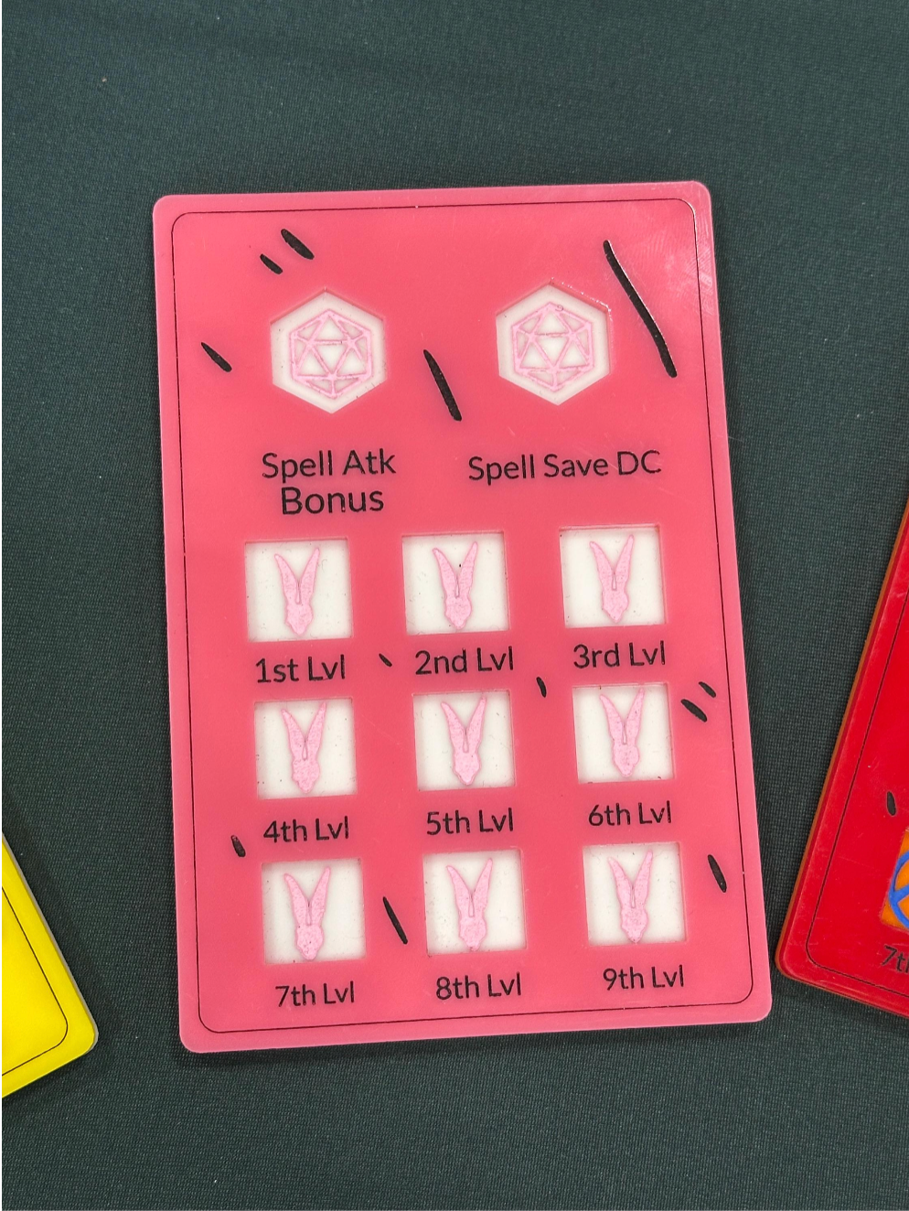 Dungeons and Dragons Hunter Spell Tracker