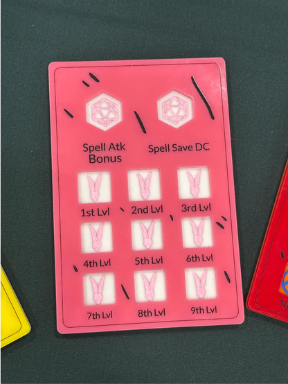Dungeons and Dragons Hunter Spell Tracker