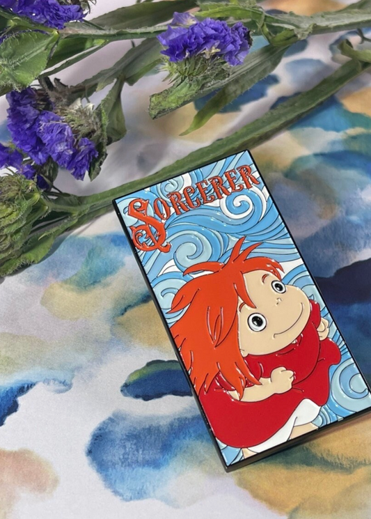 Ponyo Sorcerer Enamel Pin