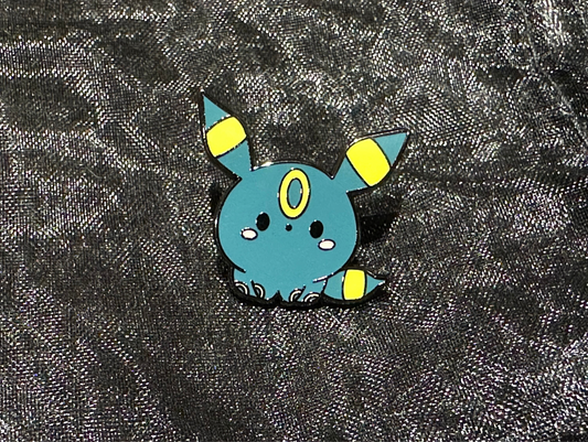 Night Kitty Enamel Pin